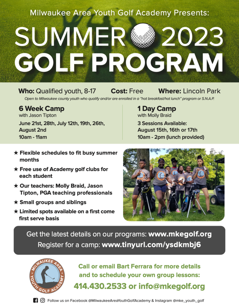 Summer Golf Program 2023